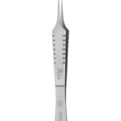 Moria Bonn Forceps - Straight with 1x2 Teeth and Tying Platform