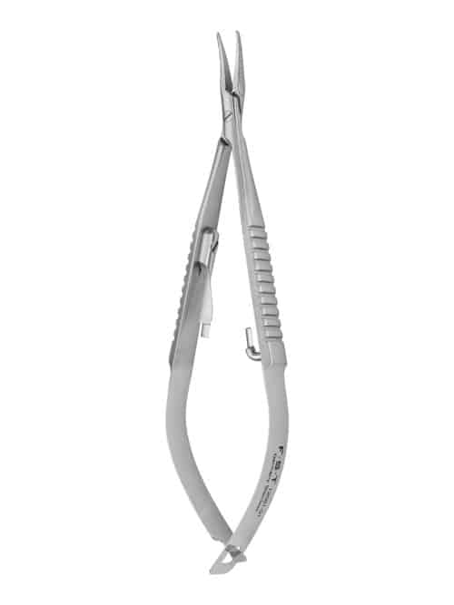 Castroviejo Needle Holder with Lock  Curved