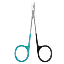 Bonn-Gawenda Scissors - ToughtCut - Large Loops - Curved