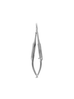 Vannas Spring Scissors - round handle/straight