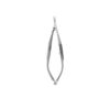 Vannas Spring Scissors High Polished - curved