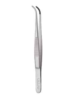 Narrow Pattern Forceps  Curved  12cm