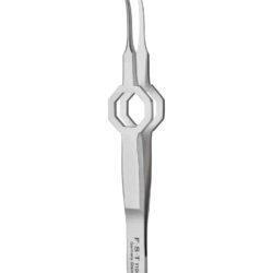 Octagon Forceps  Curved  1x2 Teeth