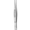 Graefe Forceps  Curved  Serrated