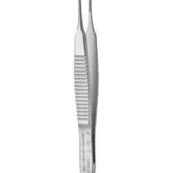 Fine Forceps  Straight  Serrated