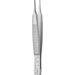 Fine Forceps  Straight  1x2 Teeth