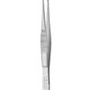 Graefe Extra Fine Forceps  Curved  Serrated