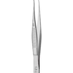 Graefe Extra Fine Forceps  Curved  1x2 Teeth