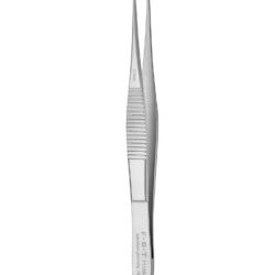 Graefe Extra Fine Forceps  Curved  1x2 Teeth