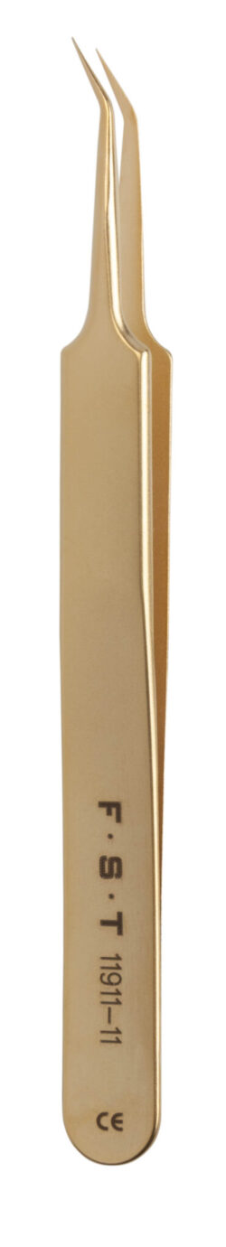 Gold Plated Forceps 0.1 x 0.06mm / 11