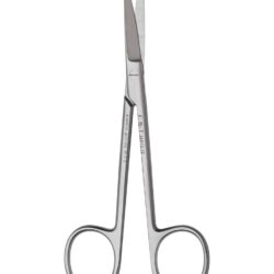 Wagner Scissors  Curved  Serrated  12cm