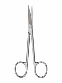 Wagner Scissors  Curved  Serrated  12cm