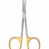 Fine Scissors  Tungsten Carbide  Straight  9cm