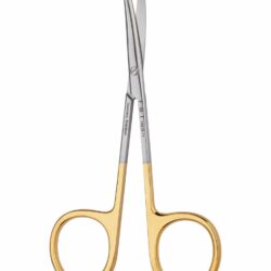 Strabismus Scissors  Tungsten Carbide  Curved  11cm